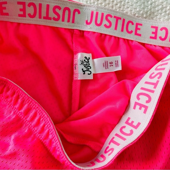 Justice • Pink Athletic Shorts - Picture 5 of 5